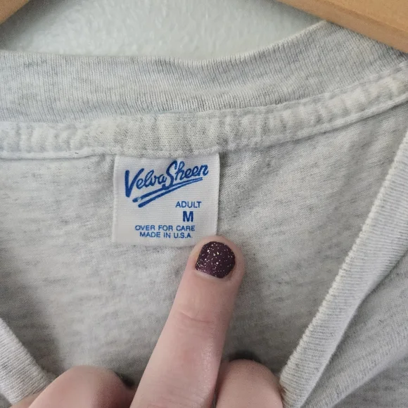 Taz 1993 T Shirt Size M Gray Colorado Looney Tunes Warner Bros Vintage 90s *read - Picture 6 of 14